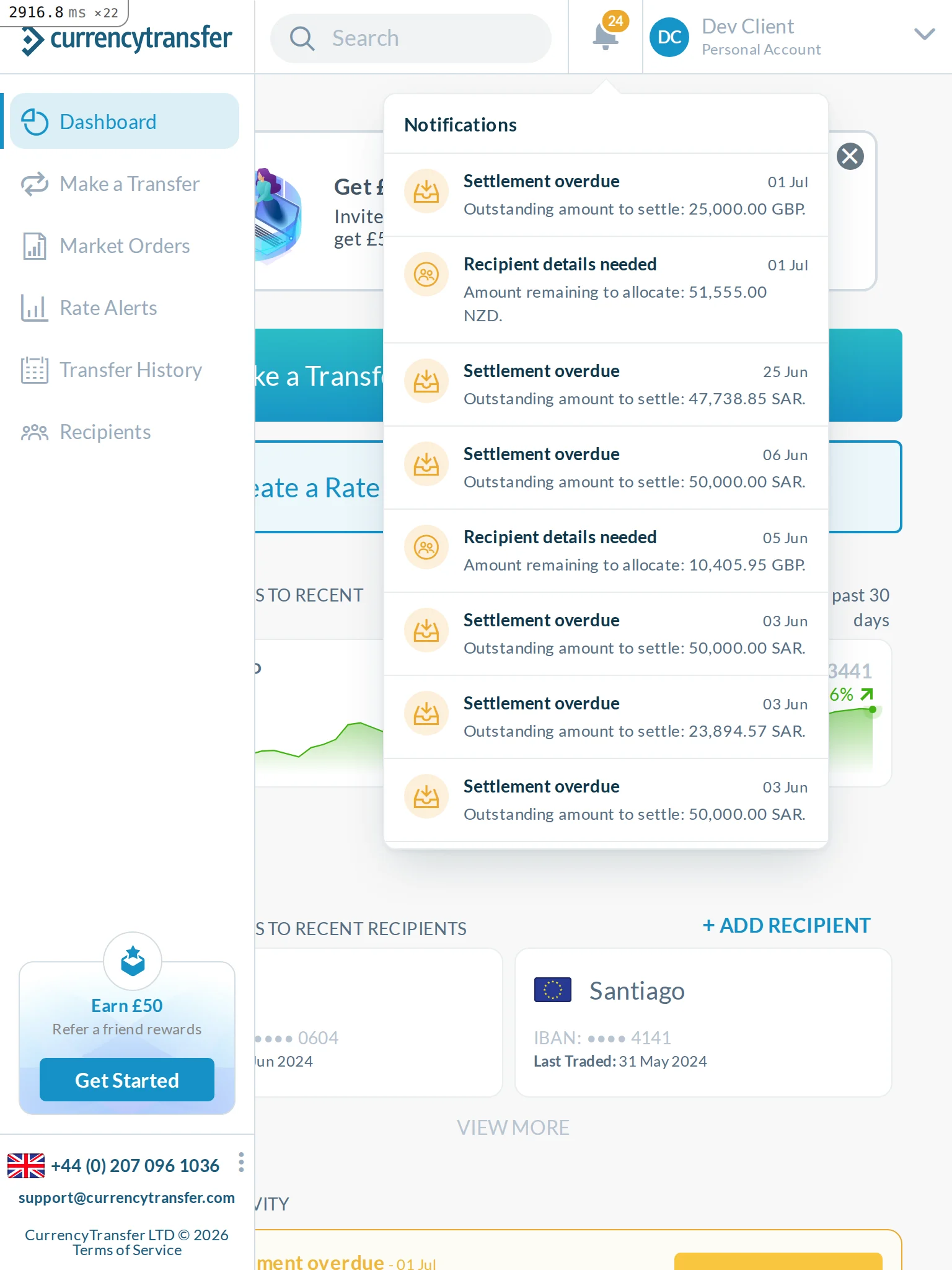 Option A at the selected screen width